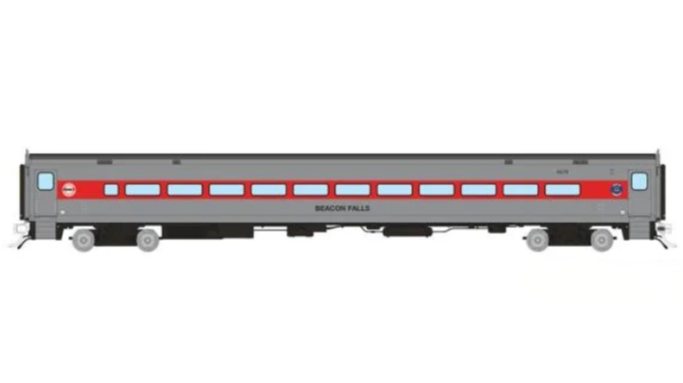 Rapido Trains 128536 HO Scale Comet Coach CT DOT 6278 "Beacon Falls"