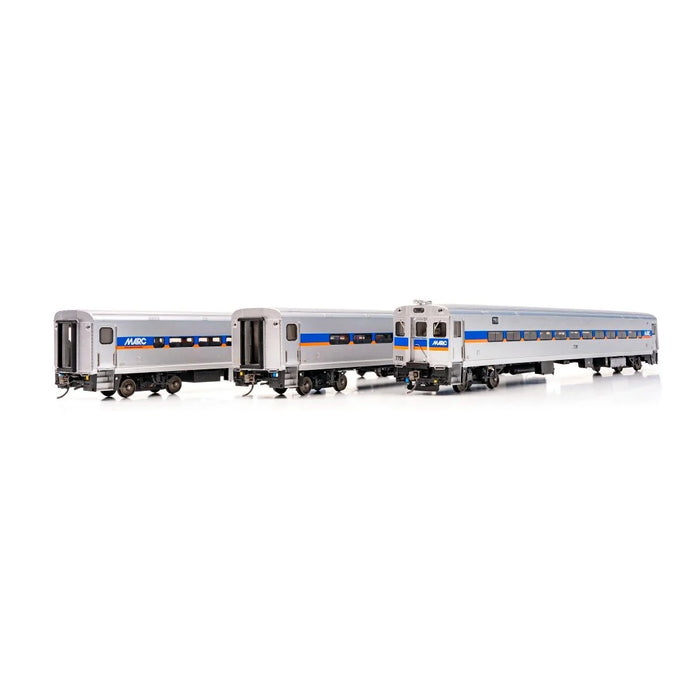 Coach Train Set Rapido Trains 128537 HO Scale Comet Coach MARC Set #1 — White Rose Hobbies
