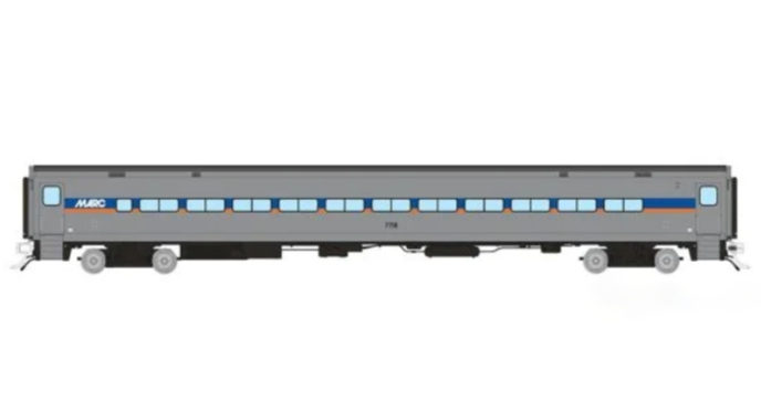 Rapido Trains 128539 HO Scale Comet Coach MARC 7718