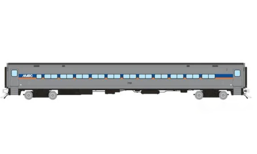 Rapido Trains 128540 HO Scale Comet Coach MARC 7721