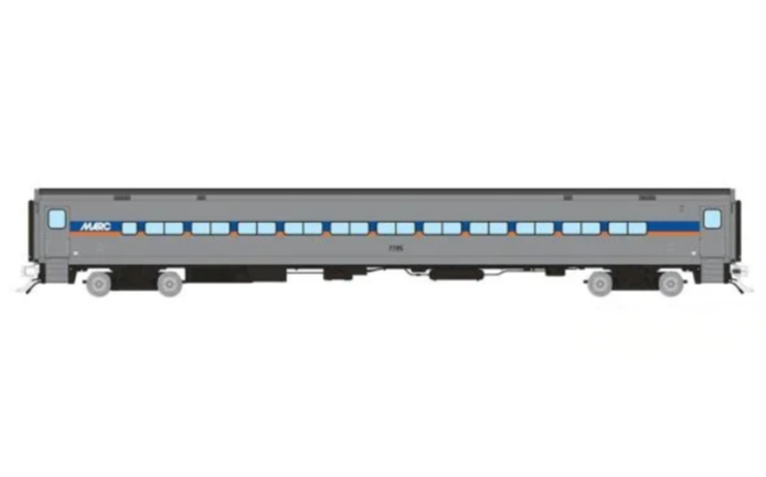 Rapido Trains 128541 HO Scale Comet Coach MARC 7725