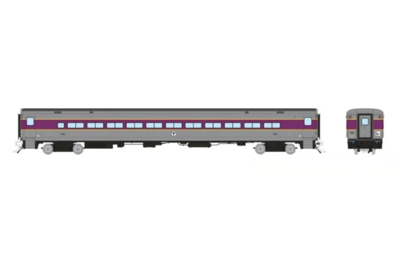 Rapido Trains 128544 HO Scale Comet Coach MBTA 308