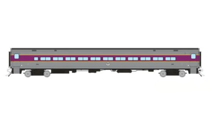 Rapido Trains 128544 HO Scale Comet Coach MBTA 308
