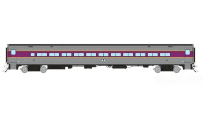 Rapido Trains 128545 HO Scale Comet Coach MBTA 331