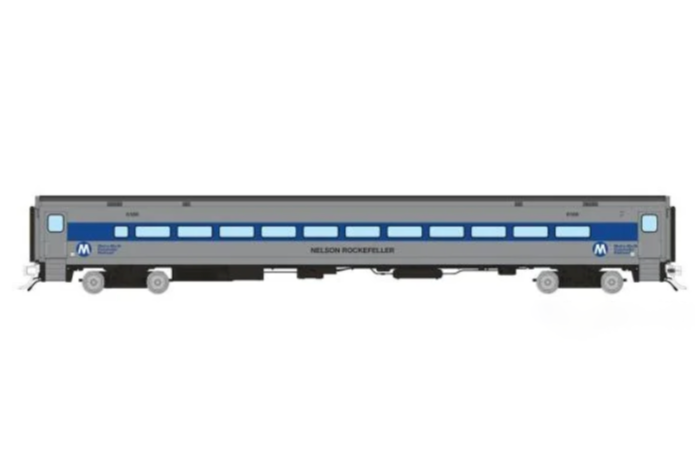 Rapido Trains 128551 HO Scale Comet Coach Metro North 6186 "Nelson Rockefeller"