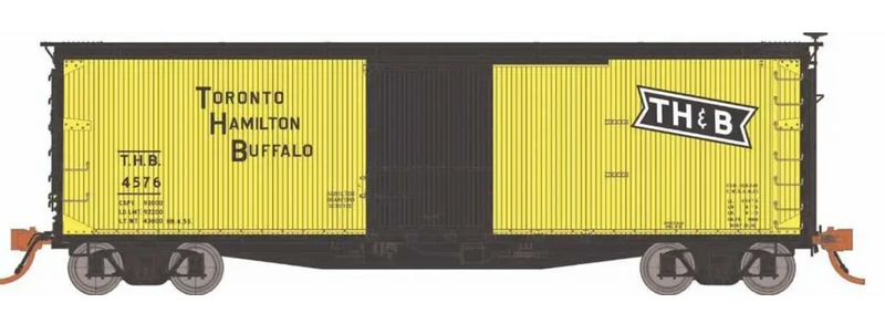 Rapido Trains 130115A HO Scale 40' DS Boxcar Toronto, Hamilton & Buffalo TH&B #s Vary