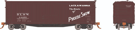 Rapido Trains 130119A HO Scale 40' DS Boxcar DL&W #s Vary (Phoebe Snow)