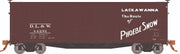 Rapido Trains 130119A HO Scale 40' DS Boxcar DL&W #s Vary (Phoebe Snow)