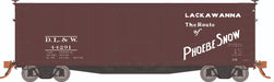 Rapido Trains 130119A HO Scale 40' DS Boxcar DL&W #s Vary (Phoebe Snow)