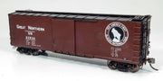 Rapido Trains 130122A HO Scale 40' DS Boxcar Great Northern "See America First" GN #s Vary