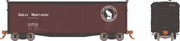 Rapido Trains 130122A HO Scale 40' DS Boxcar Great Northern "See America First" GN #s Vary
