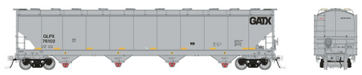 Rapido Trains 136002 HO Trinity 6221cuft Covered Hopper: GPLX (General American Marks)