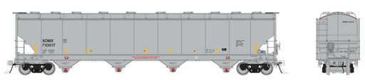 Rapido Trains 136004 HO Trinity 6221cuft Covered Hopper: XOMX (Exxon-Mobil)