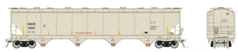 Rapido Trains 136009 HO Trinity 6241 Covered Hopper: GSOX (Sasol Chemicals)