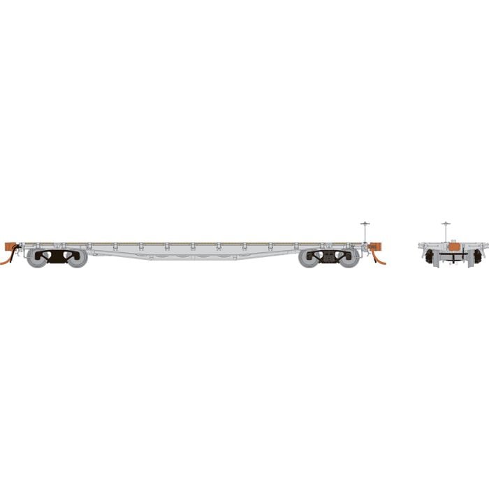 Rapido Trains 138097 HO Scale F30A 50' Flatcar Undecorated