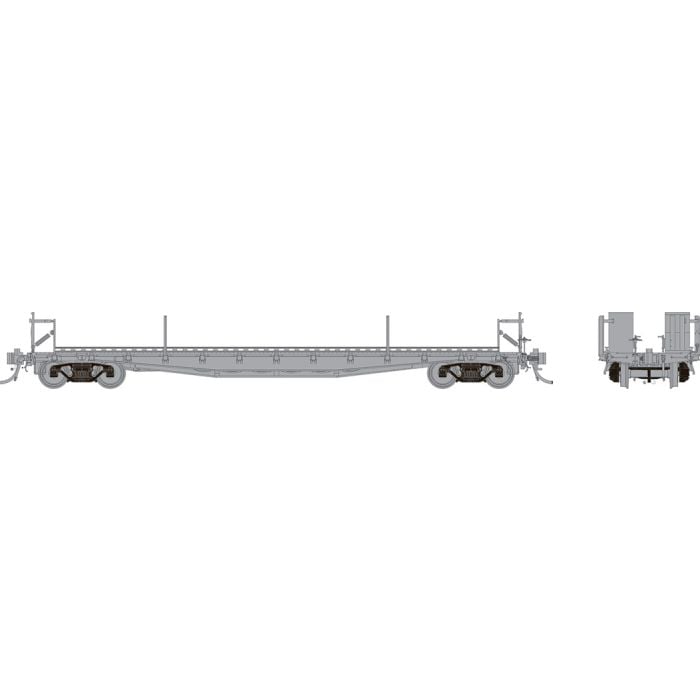 Rapido Trains 138098 HO Scale F30D 50' TOFC Flatcar "Early Style" Undecorated
