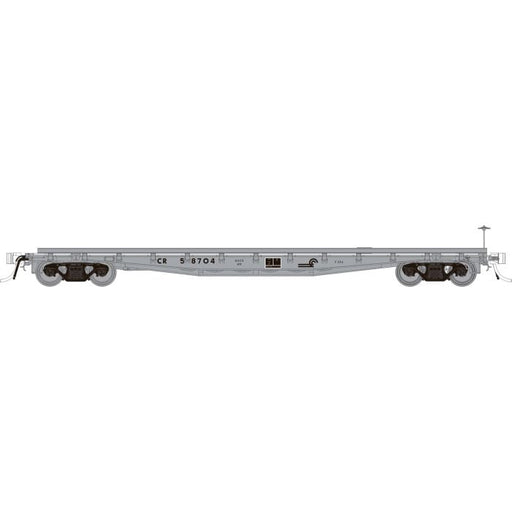 Rapido Trains 138103 HO Scale F30A 50' Flatcar with Deck Rails Conrail CR MOW 6 Pack