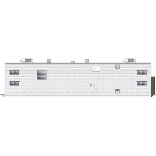 Rapido Trains 138204 HO Scale Sleeper Trailer Painted Unlettered