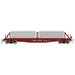 Rapido Trains 138301A HO Scale F30D 50' Flatcar with Ties Burlington Northern BN MOW # Varies