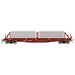 Rapido Trains 138302A HO Scale F30D 50' Flatcar with Ties BNSF MOW # Varies