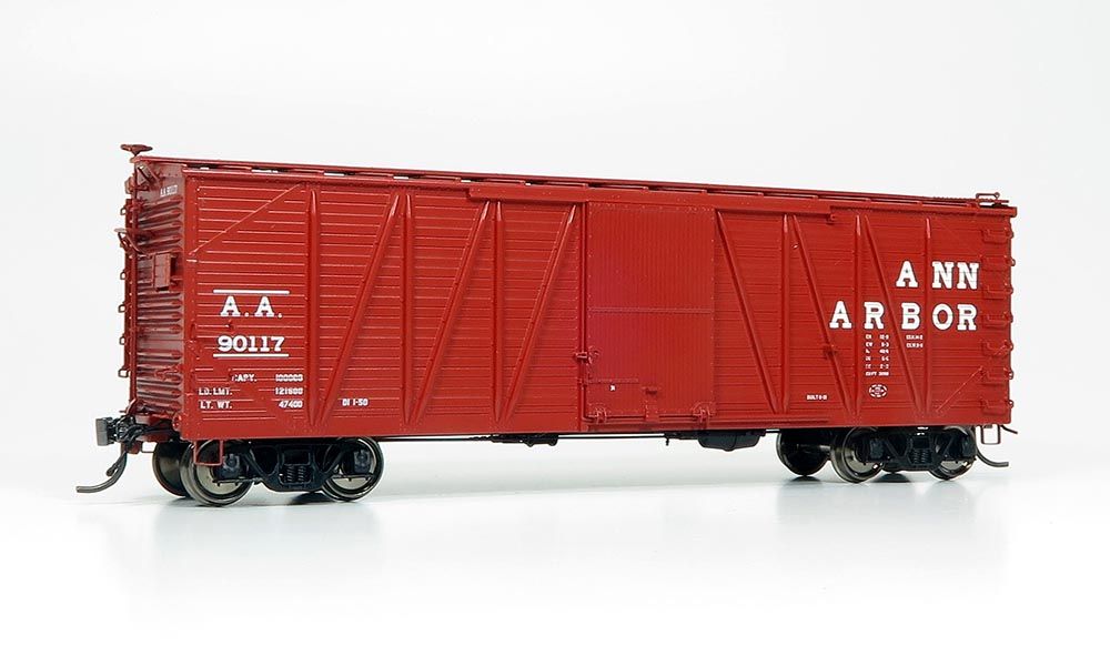 Rapido Trains 142001A HO Scale USRA Single Sheathed Boxcar Ann Arbor #Varies