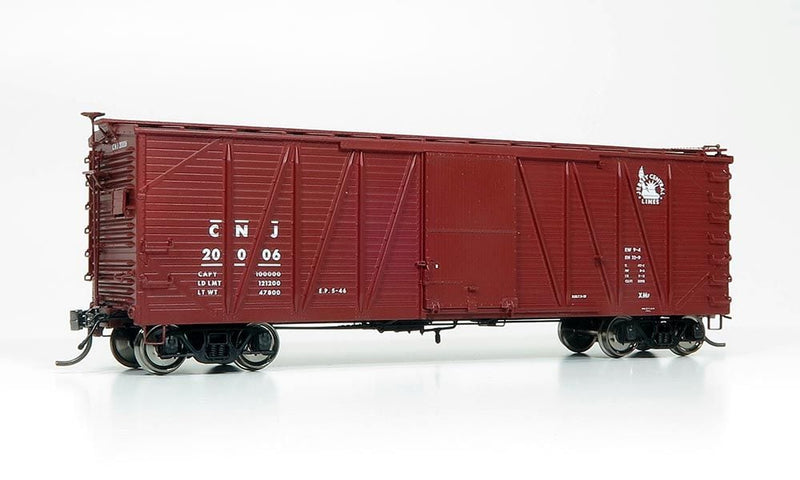 Rapido Trains 142003A HO Scale USRA Single Sheathed Boxcar Central of New Jersey CNJ #Varies