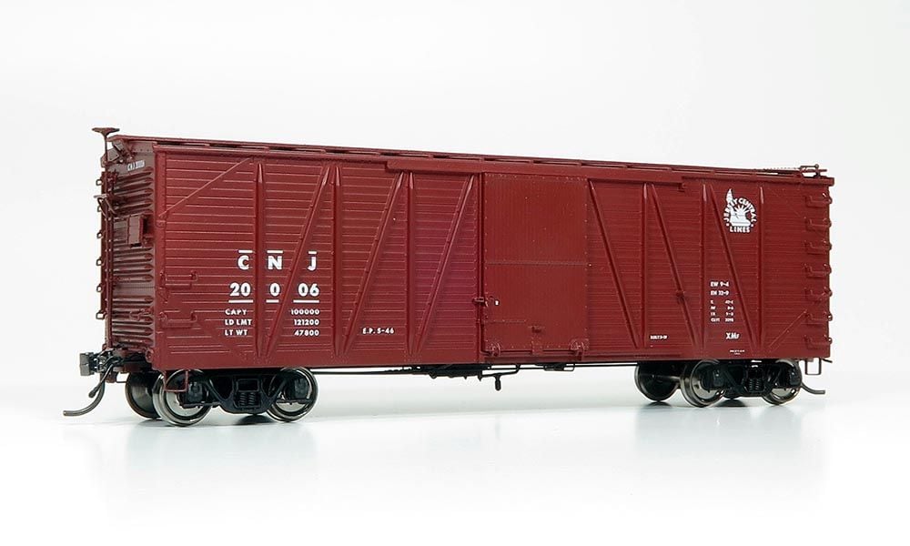 Rapido Trains 142003A HO Scale USRA Single Sheathed Boxcar Central of New Jersey CNJ #Varies