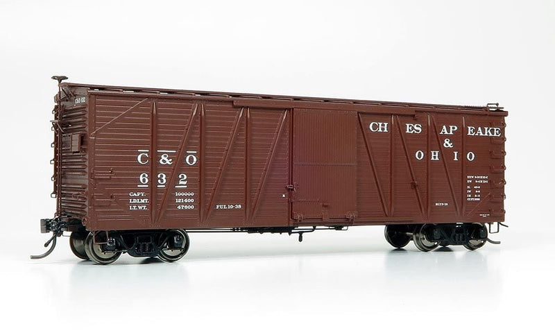 Rapido Trains 142004A HO Scale USRA Single Sheathed Boxcar Chesapeake & Ohio C&O #Varies