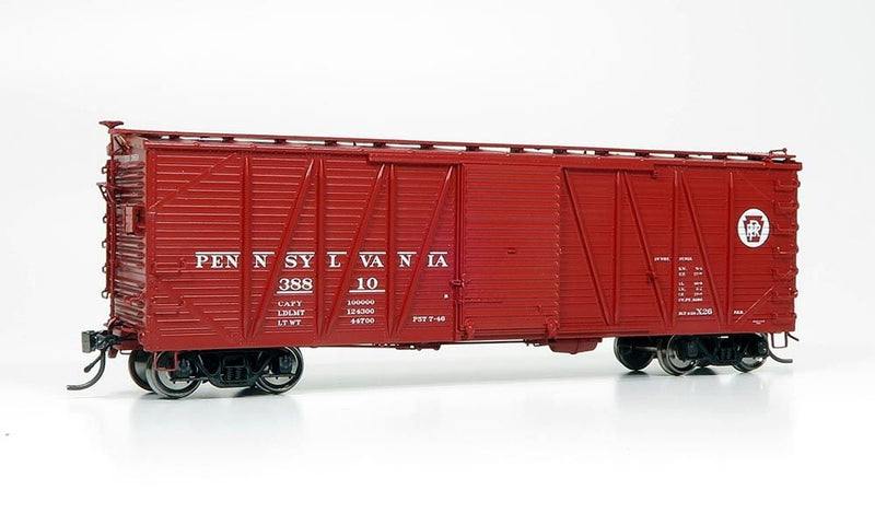 Rapido Trains 142011A HO Scale USRA Single Sheathed Boxcar Pennsylvania Youngstown Door PRR #Varies