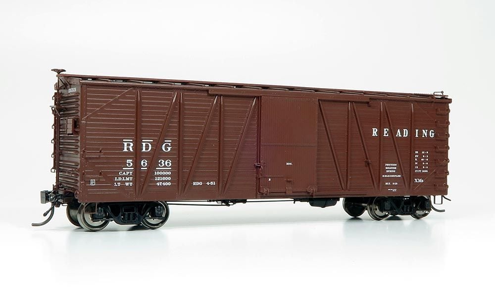Rapido Trains 142013A HO Scale USRA Single Sheathed Boxcar Reading RDG #Varies