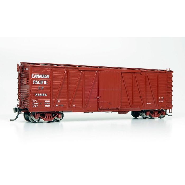 Rapido Trains 142104A HO Scale CP Clone USRA Boxcar Canadian Pacific "Late" #'s Vary