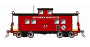Rapido Trains 144048 HO Scale Northeastern Style Steel Caboose Providence & Worcester PW 3001