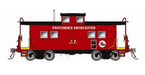 Rapido Trains 144048 HO Scale Northeastern Style Steel Caboose Providence & Worcester PW 3001