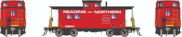 Rapido Trains 144052 HO Scale Northeastern Style Steel Caboose Reading & Northern RBMN 92844