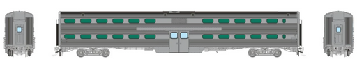 Rapido Trains 145097 HO Gallery Commuter Car: Coach: Painted - Unlettered