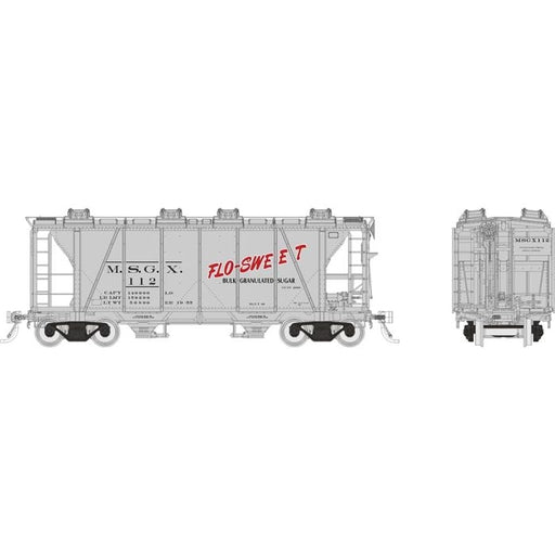 Rapido Trains 149004A HO Scale Enterprise Covered Hopper MSGX "Flo-Sweet" # Varies
