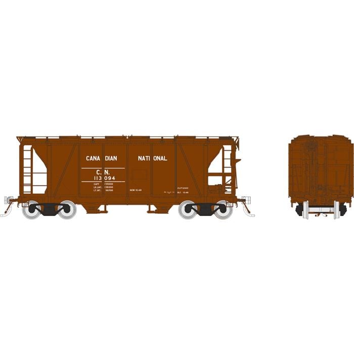 Rapido Trains 149008A HO Scale Enterprise Covered Hopper Canadian National CNR Delivery # Varies