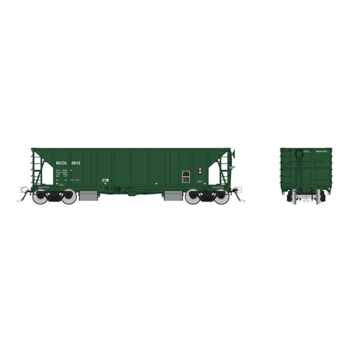 Rapido Trains 158005A HO Scale NSC Ballast Car BC Rail - Early # Varies