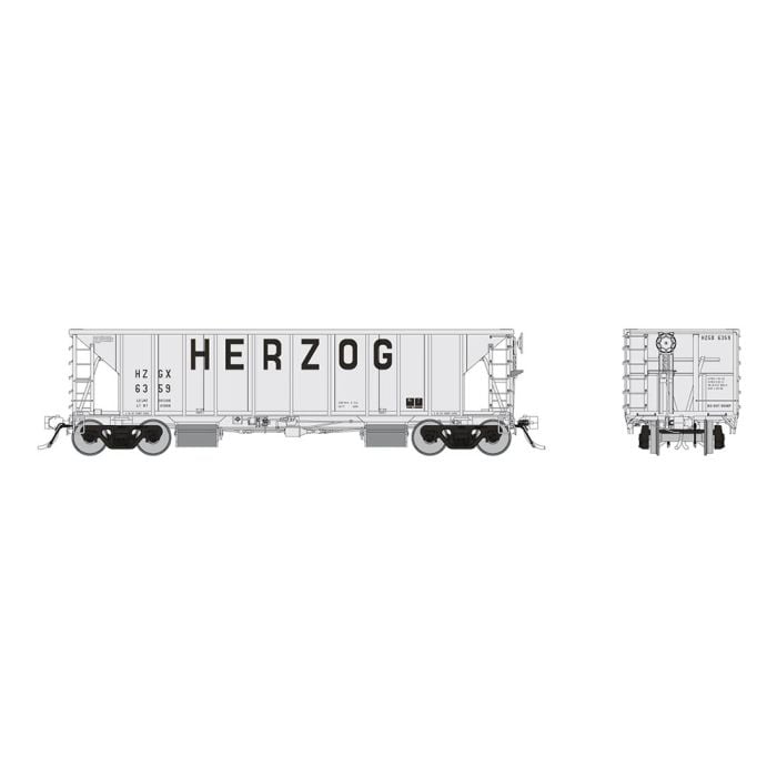 Rapido Trains 158009A HO Scale NSC Ballast Car Herzog - Early # Varies