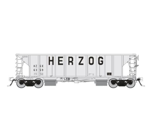 Rapido Trains 158009A HO Scale NSC Ballast Car Herzog - Early # Varies