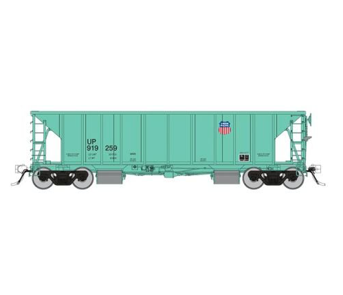 Rapido Trains 158012A HO Scale NSC Ballast Car Union Pacific UP Late MOW Green # Varies