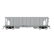 Rapido Trains 158098 HO Scale NSC Ballast Car Unlettered Silver