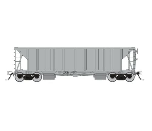 Rapido Trains 158098 HO Scale NSC Ballast Car Unlettered Silver