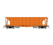 Rapido Trains 158099 HO Scale NSC Ballast Car Unlettered Orange