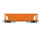 Rapido Trains 158099 HO Scale NSC Ballast Car Unlettered Orange