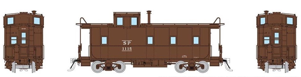 Rapido Trains 162001 HO Scale C-40-3 Steel Caboose Southern Pacific "Delivery Scheme" SP 1115