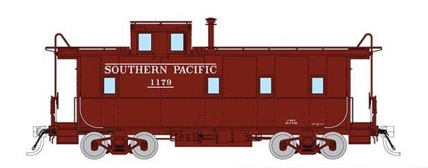 Rapido Trains 162009 HO Scale C-40-3 Steel Caboose Southern Pacific "Serif Underline" SP 1205
