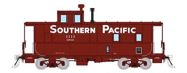 Rapido Trains 162016 HO Scale C-40-3 Steel Caboose Southern Pacific "Gothic NO Roofwalk" SP 1111