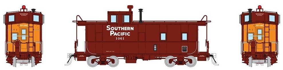 Rapido Trains 162020 HO Scale C-40-3 Steel Caboose Southern Pacific "Gothic Small with Roofwalk" SP 1216
