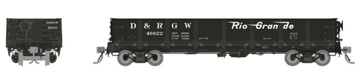 Rapido Trains 163013A HO Scale 40' Drop Bottom Gondola Rio Grande D&RGW # Varies
